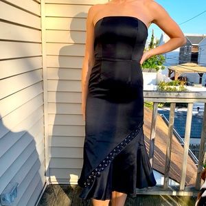 Ballgown Strapless satin Australian designer dress